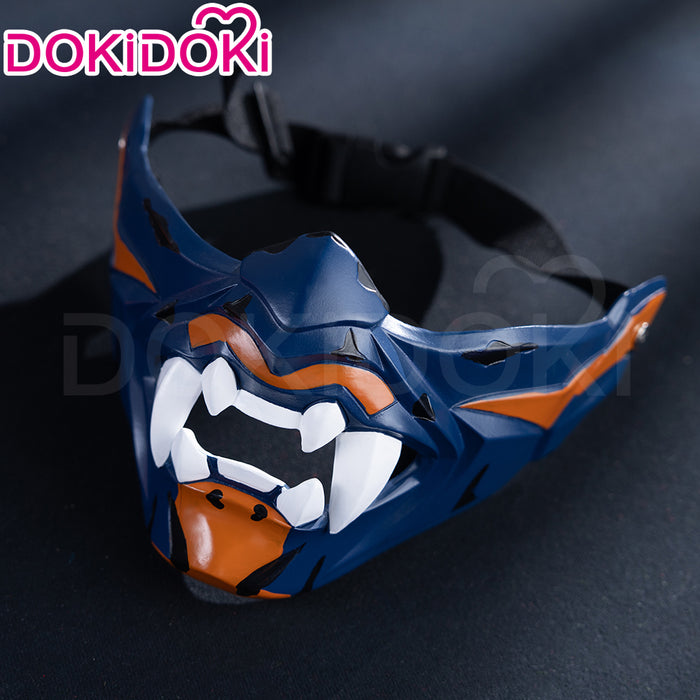 【In Stock】DokiDoki Game Valorant Cosplay Yoru Prop Mask