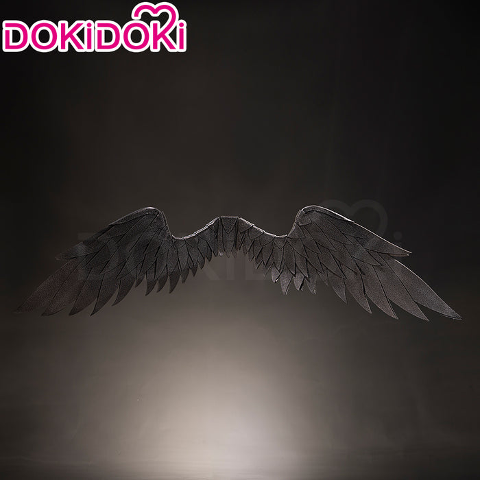 【In Stock】DokiDoki Game Zenless Zone Zero Cosplay Remielle Dan Wings Porp White / Black ZZZ Ramiel