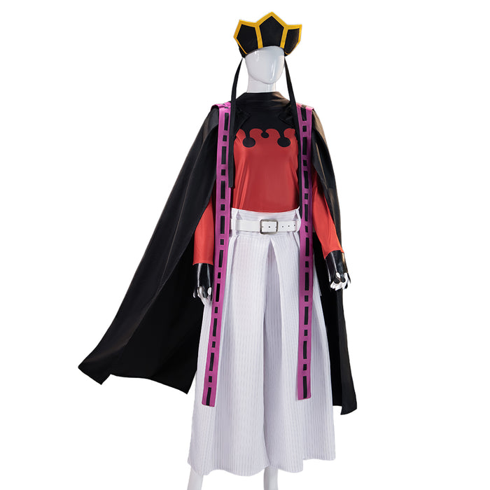【In Stock】DokiDoki-N Anime Cosplay Costume Men Black Red Costume