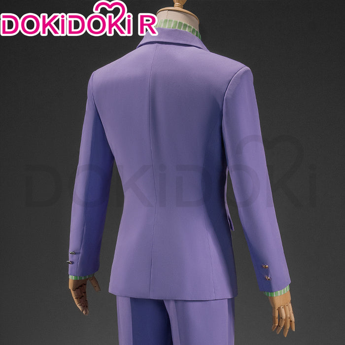 【In Stock】DokiDoki-R Anime Season 4 Cosplay Costume Anime Version Purple Green Suit