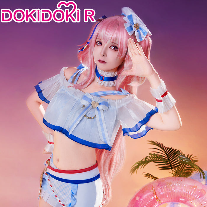 【In Stock】DokiDoki-R Game Cosplay Swimsuit Costume Summer Wear