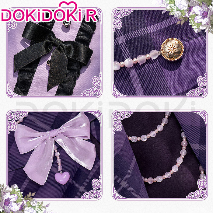 【In Stock】DokiDoki-R Game Diabolik Lovers Cosplay Komori Yui Costume Purple Dress Princess Collection