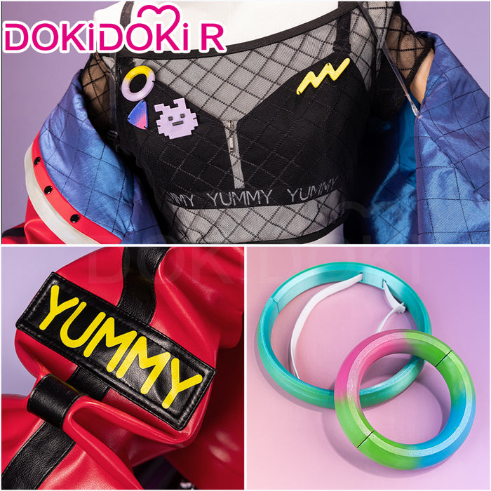 【In Stock】DokiDoki-R Game Mugendai Mewtype Cosplay Sengoku Yuno Costume Yumemita BanG Dream!