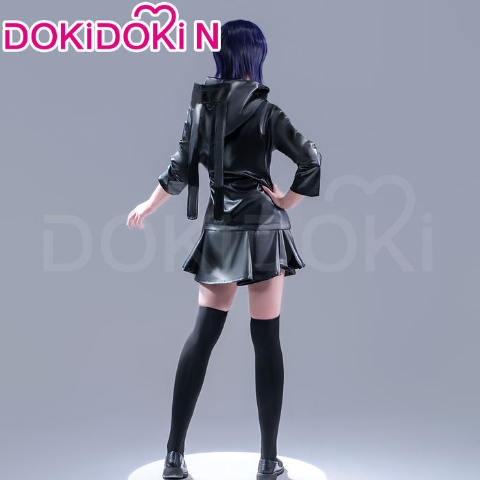 【In Stock】【Size S-2XL】DokiDoki-N Anime Cosplay Black Costume Halloween Battle Suit