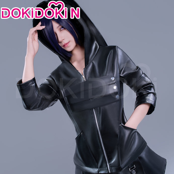 【In Stock】【Size S-2XL】DokiDoki-N Anime Cosplay Black Costume Halloween Battle Suit