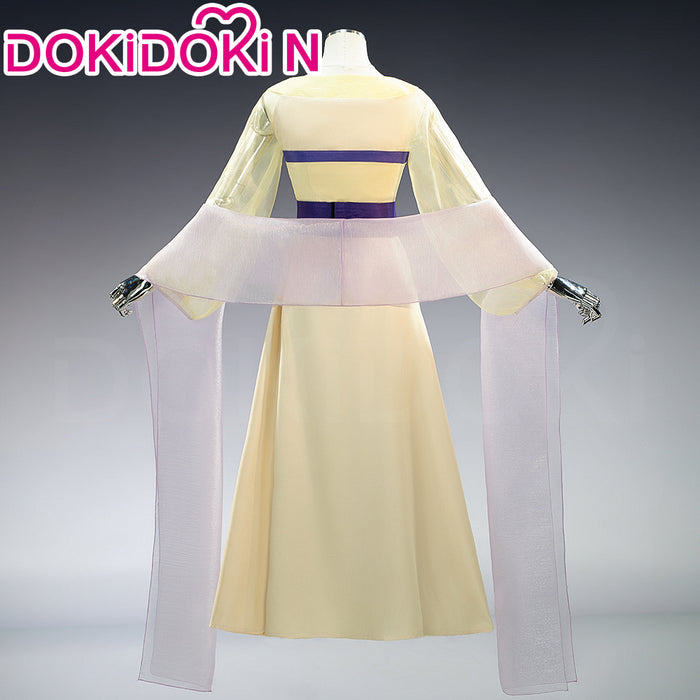 【In Stock】【Size S-2XL】DokiDoki-N Anime The Apothecary Diaries Cosplay Maomao Costume Yellow Purple