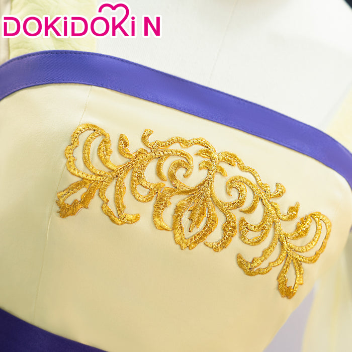 【In Stock】【Size S-2XL】DokiDoki-N Anime The Apothecary Diaries Cosplay Maomao Costume Yellow Purple
