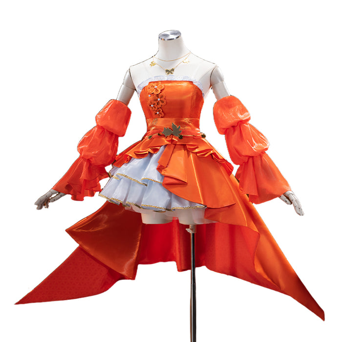 【In Stock】【Size S-2XL】DokiDoki-N Game Genshin Impact Cosplay Yoimiya Costume Resplendent Feast 2.0