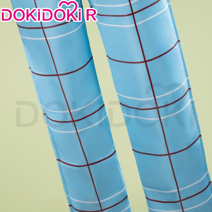 【In Stock】【Size S-2XL】DokiDoki-R Anime Cosplay Costume School Uniform White Blue DK