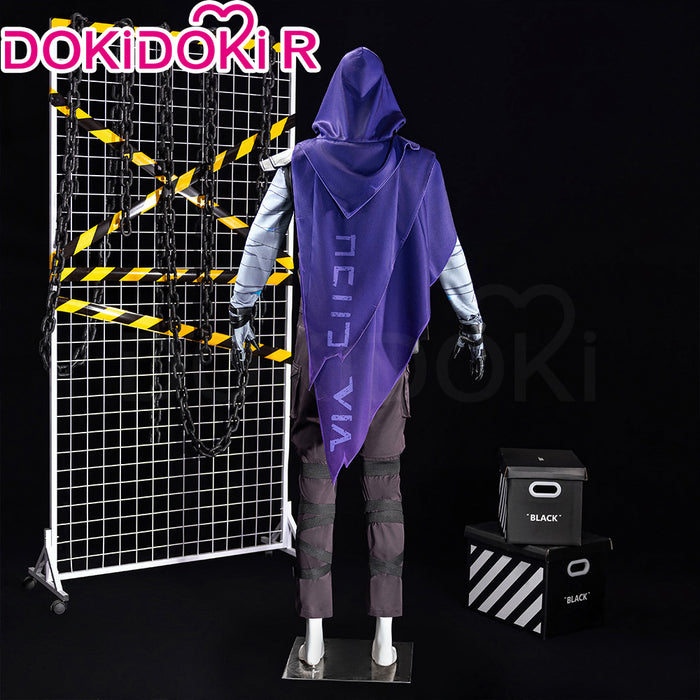 【In Stock】【Size S-2XL】DokiDoki-R Game Valorant Cosplay Omen Costume Ghost