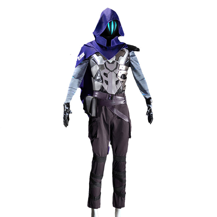 【In Stock】【Size S-2XL】DokiDoki-R Game Valorant Cosplay Omen Costume Ghost