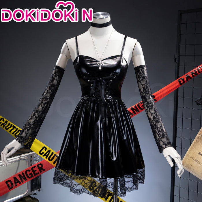 【In Stock】【Size XS-3XL】DokiDoki-N Anime Cosplay Costume Black Dress Halloween