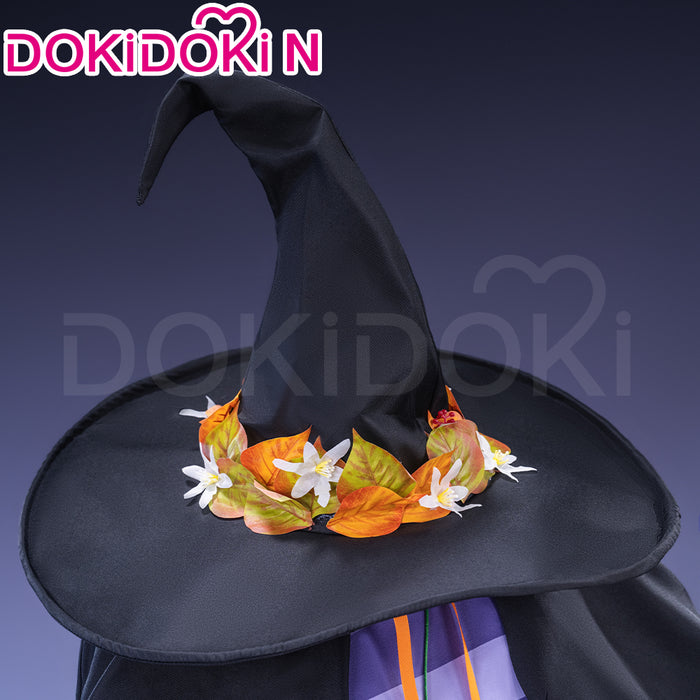 【In Stock】【Size XS-3XL】DokiDoki-N Anime Costume Black Purple Halloween Cute With Hat