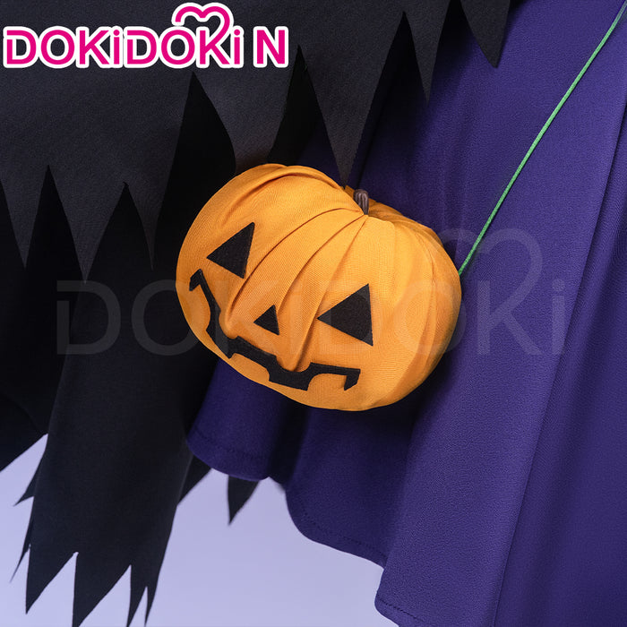 【In Stock】【Size XS-3XL】DokiDoki-N Anime Costume Black Purple Halloween Cute With Hat