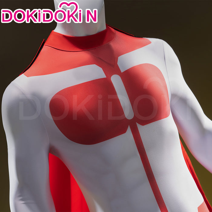 【In Stock】【Size XS-3XL】DokiDoki-N Movie Anime Cosplay Costume Red White Male Bodysuit Halloween