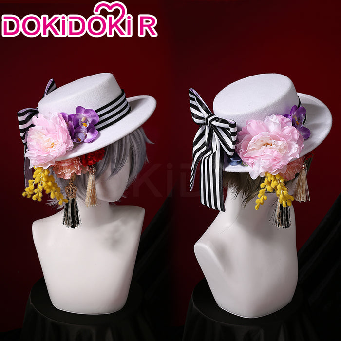 【In Stock】【Size XS-XL】DokiDoki-R Anime Cosplay Costume White Suit With Hat
