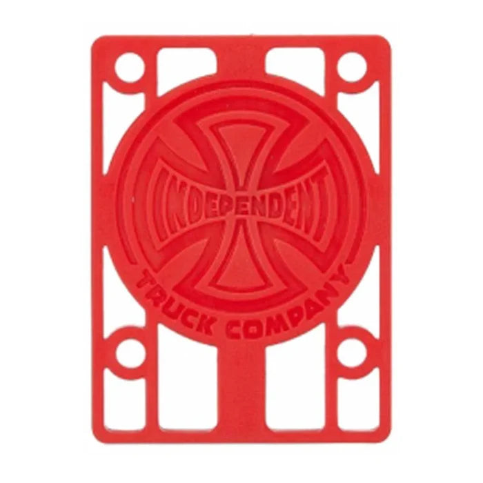 INDEPENDENT - 1/8" RISERS RED