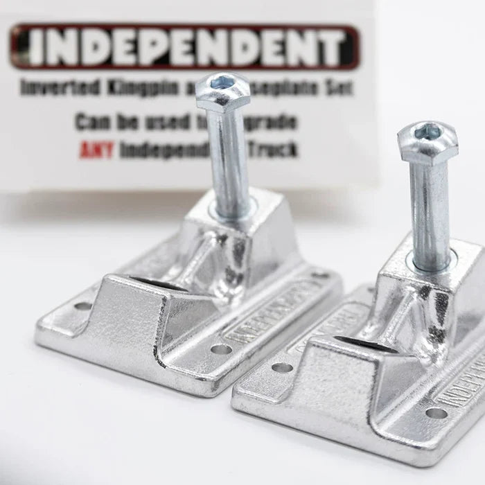 INDEPENDENT - INVERTED KING PIN BASEPLATE SET