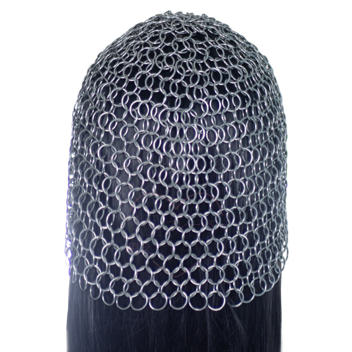 Iron Maiden Steel Chainmail Headpiece - MOEFLAVOR - INTL