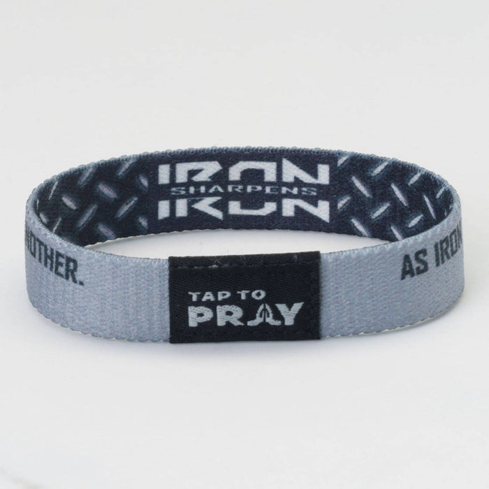Iron Sharpens Iron | Tap To Pray® Wristband
