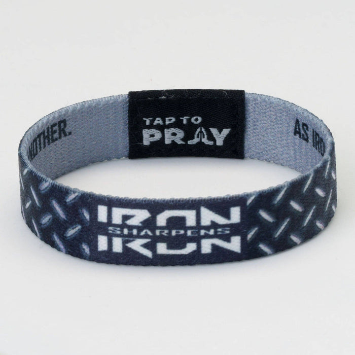 Iron Sharpens Iron | Tap To Pray® Wristband