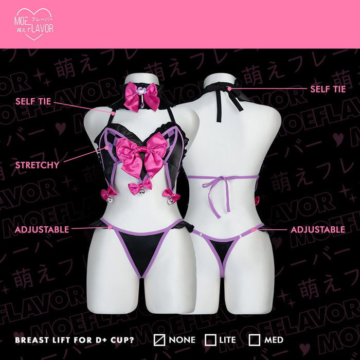 Ironmouse Clown Lingerie Bikini Style