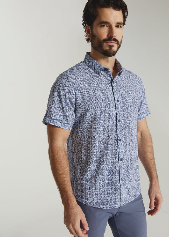 Jace Short Sleeve Shirt - Navy