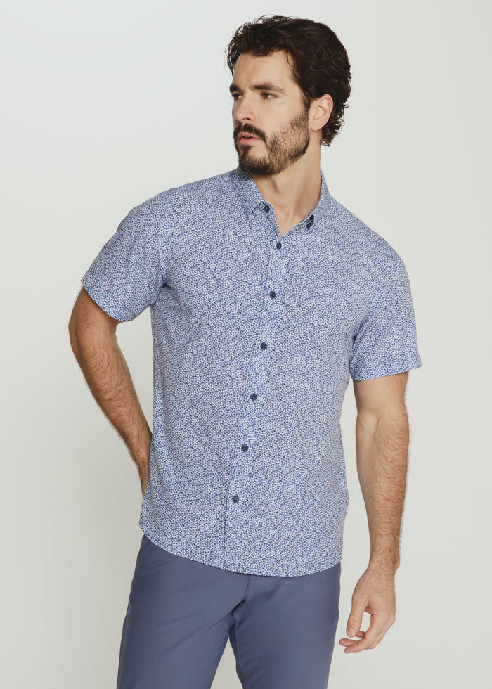 Jace Short Sleeve Shirt - Navy