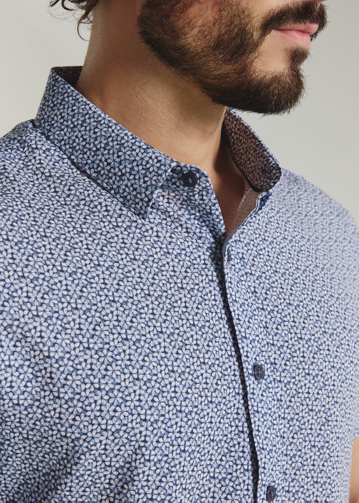 Jace Short Sleeve Shirt - Navy