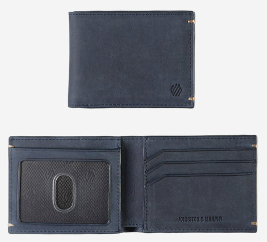 Jackson Bill Fold Wallet - Oiled Navy