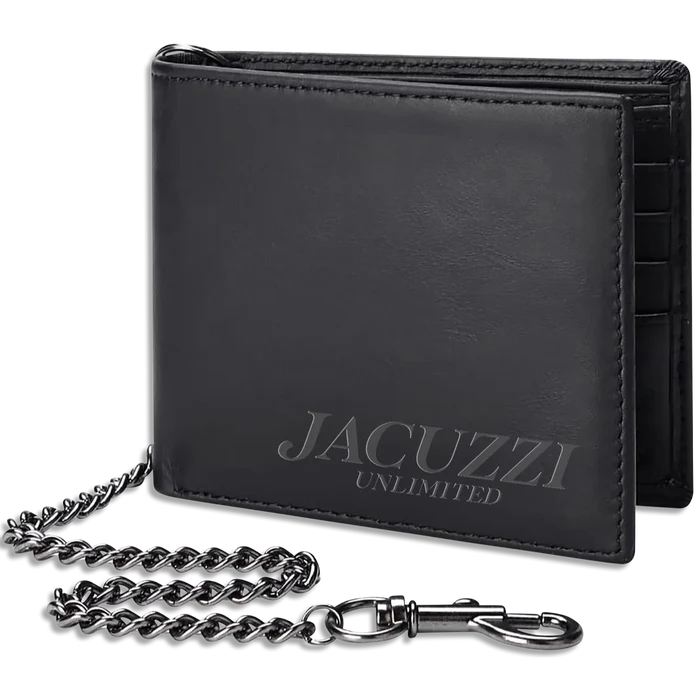 JACUZZI - PU LEATHER CHAIN WALLET