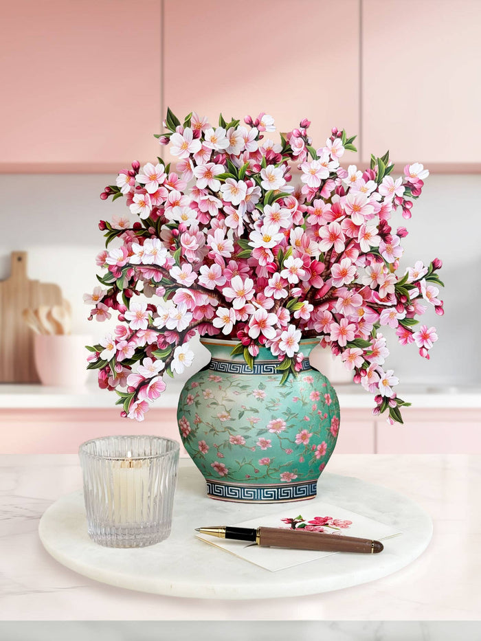 Japanese Cherry Blossoms |  Pop-up Greeting Cards