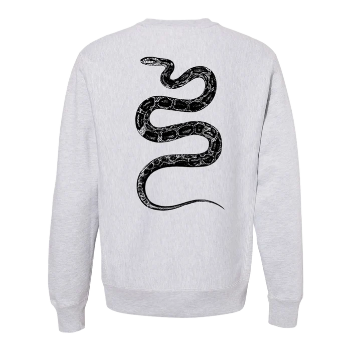 JENNY - CLASSIC SNEK CREWNECK HEATHER GREY