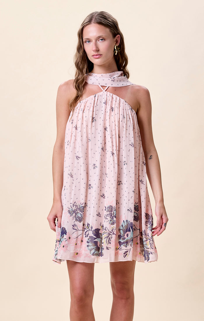 Jillian Mini Dress-Liora Print