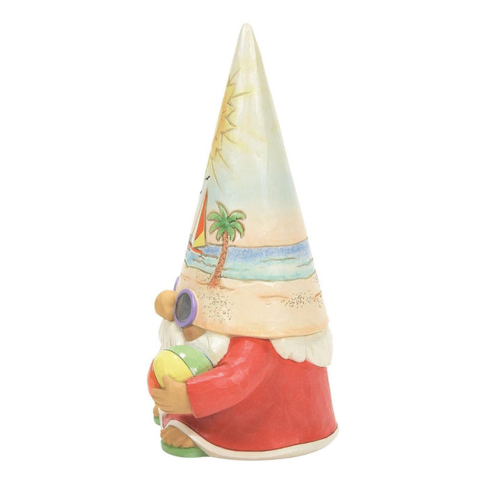 Jim Shore Coastal Gnome Beachball Figurine