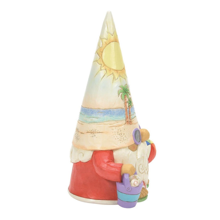 Jim Shore Coastal Gnome Beachball Figurine