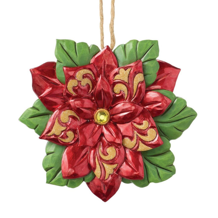 Jim Shore Legend of the Poinsettia Ornament