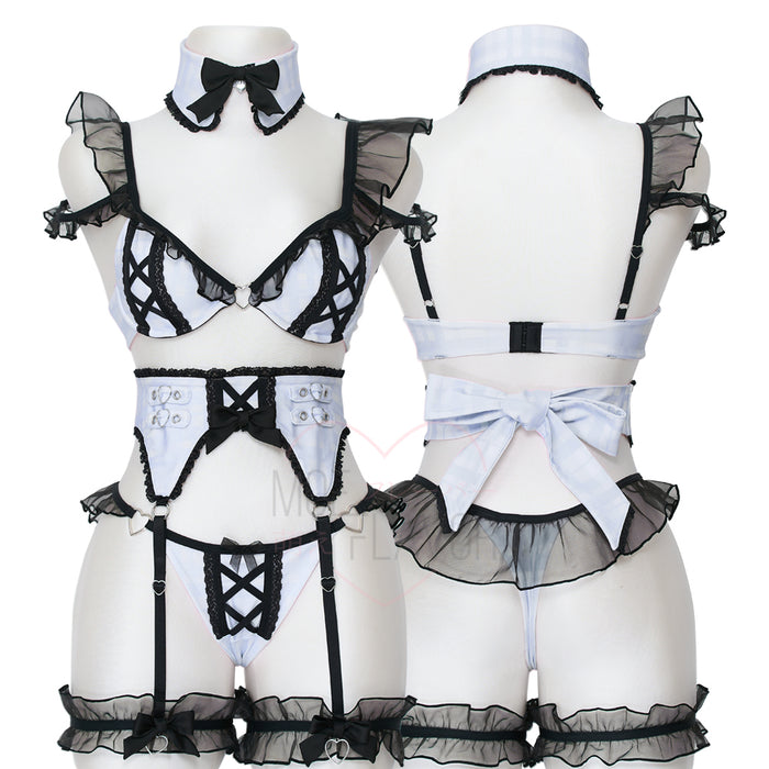 Jirai Kei Garter Lingerie Set – Kawaii and Sexy Anime Cosplay Set