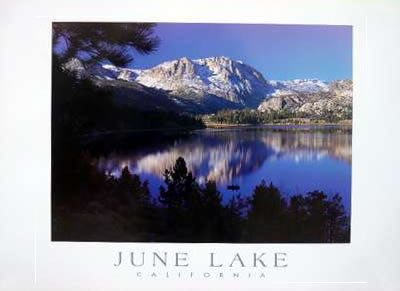 June Lake Poster