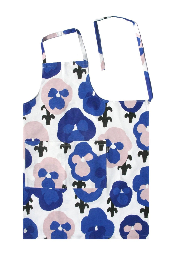 Kauniste Finland Orvokki Blue Apron - Nordic Labels