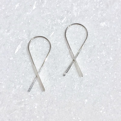 K&B Jewelry- Hoop Earrings (Sterling Silver)