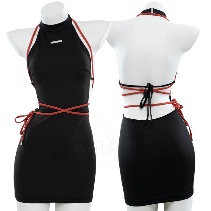 Kill Shibari Crossed Out Dress