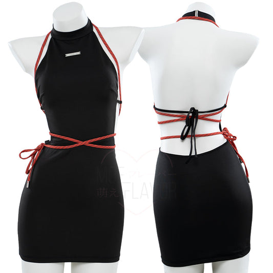 Kill Shibari Crossed Out Dress