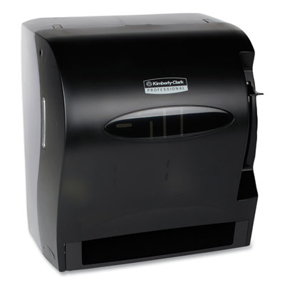 Kimberly-Clark Professional LEVERMATIC UNIVERSAL ROLL TOWEL DISPENSER BLACK (1.75") ( 09765 )