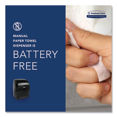 Kimberly-Clark Professional SANITOUCH UNIVERSAL ROLL TOWEL DISPENSER ( SMOKED / GREY ) ( 09990 )