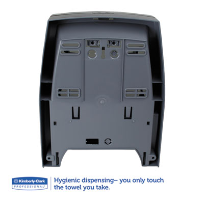 Kimberly-Clark Professional SANITOUCH UNIVERSAL TOUCH FREE ROLL TOWEL  DISPENSER GRAY (1.75) ( 09996 )