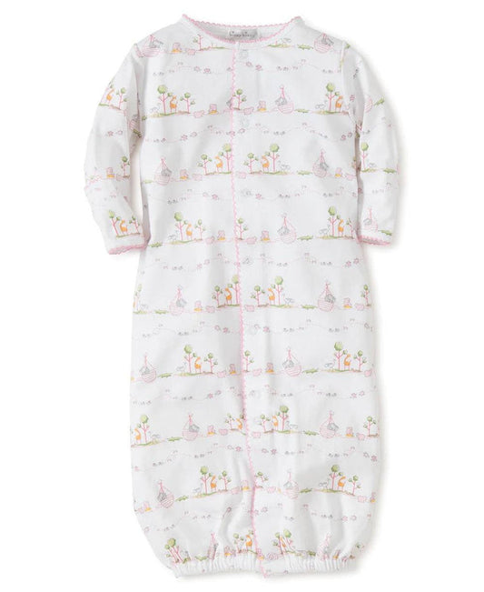 Kissy Kissy - Convertible Gown - Noah's Print - Pink - Findlay Rowe Designs