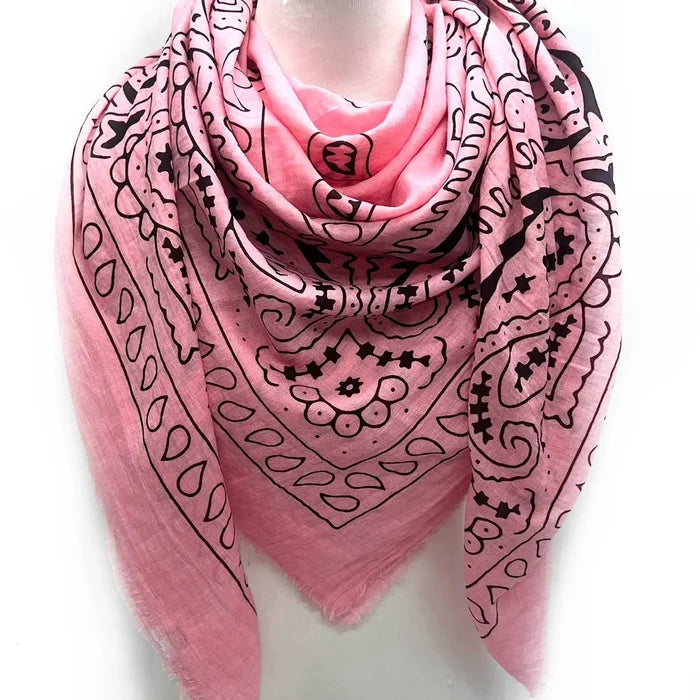 Large Spring Bandanas