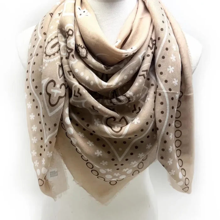 Large Spring Bandanas
