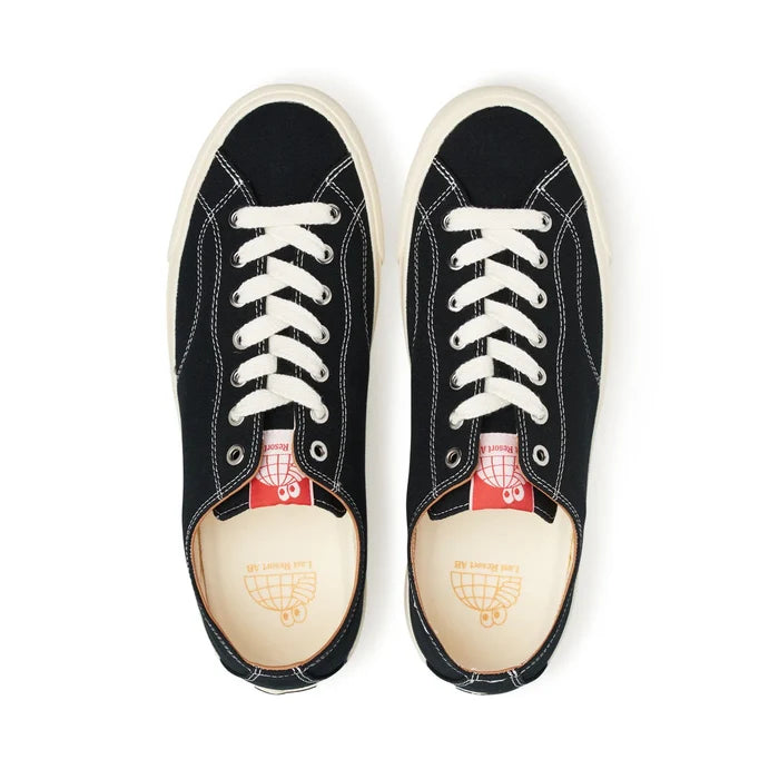 LAST RESORT - VM003 LO CANVAS BLACK/WHITE